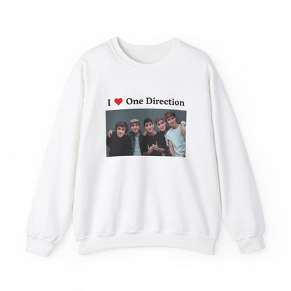 I heart 1D Role Model Tucker - Unisex Heavy Blend™ Crewneck Sweatshirt