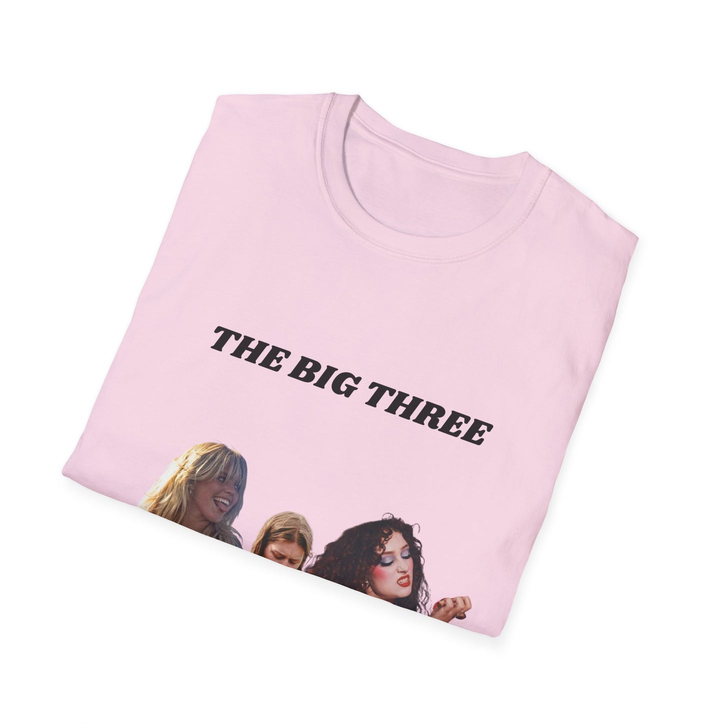 The Big Three Renee, Girl in Red, Chappell - Unisex Softstyle T-Shirt