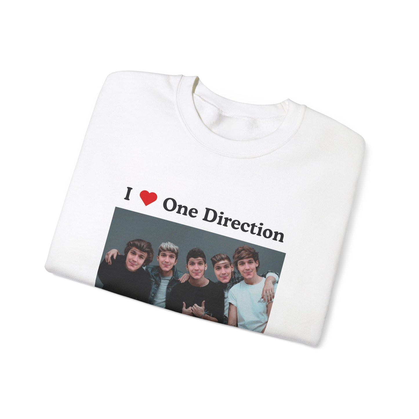 I heart 1D Role Model Tucker - Unisex Heavy Blend™ Crewneck Sweatshirt