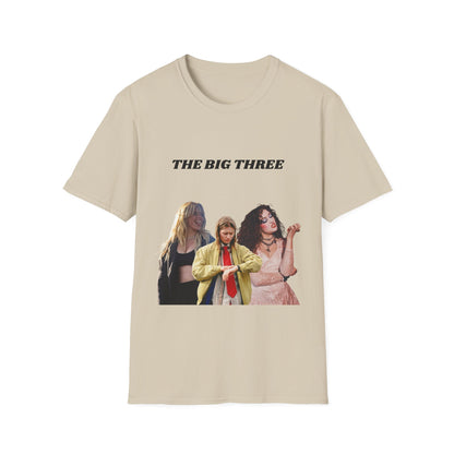 The Big Three Renee, Girl in Red, Chappell - Unisex Softstyle T-Shirt