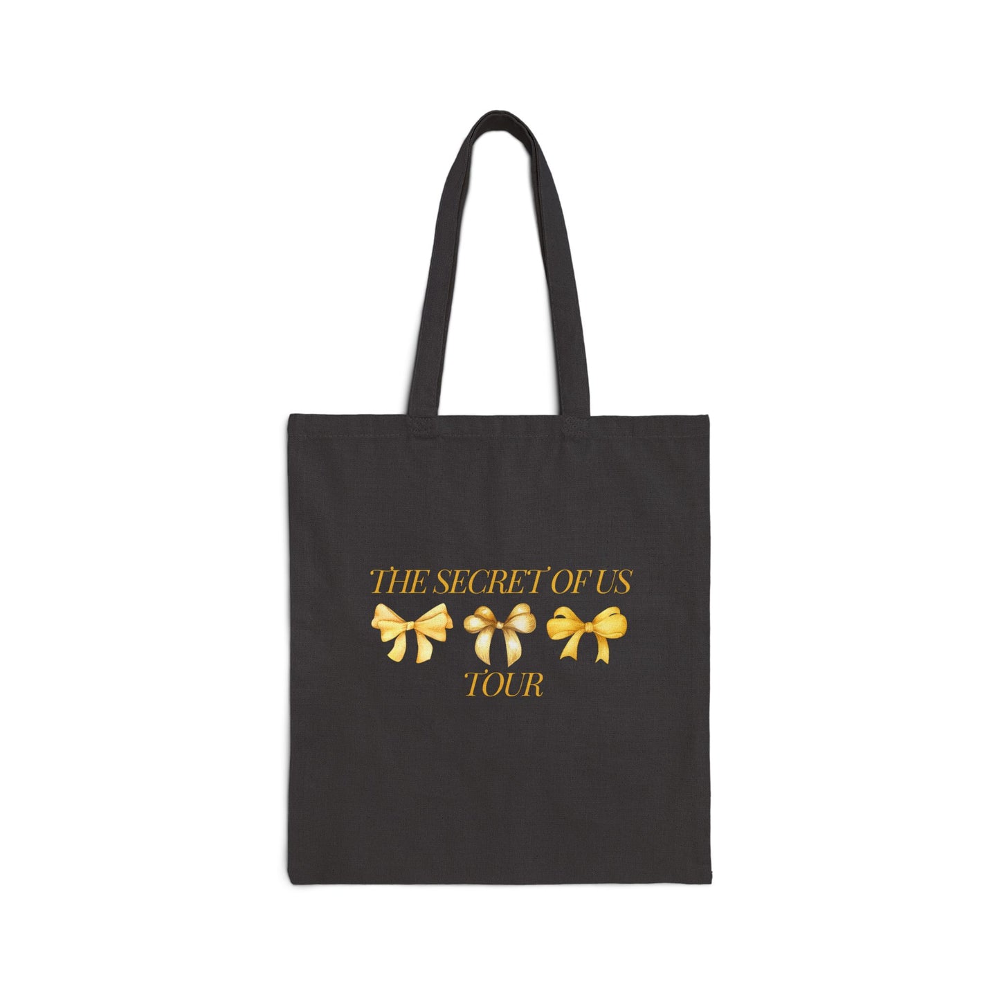 TSOU Tour Bows - Cotton Canvas Tote Bag