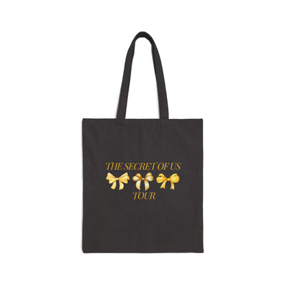 TSOU Tour Bows - Cotton Canvas Tote Bag