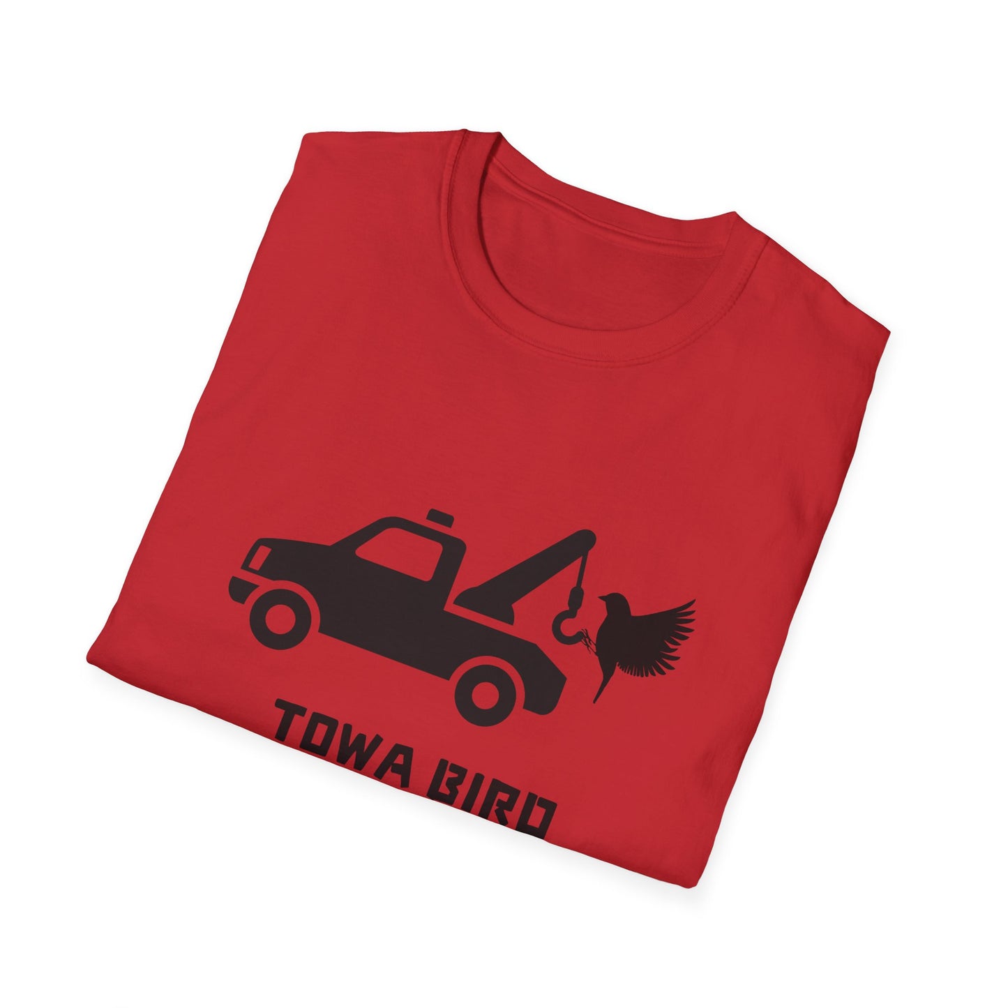 American Hero Tow A Bird - Unisex Softstyle T-Shirt