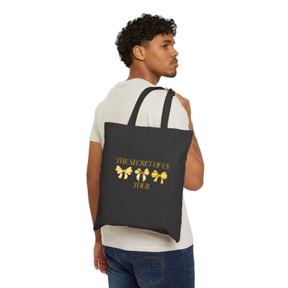 TSOU Tour Bows - Cotton Canvas Tote Bag