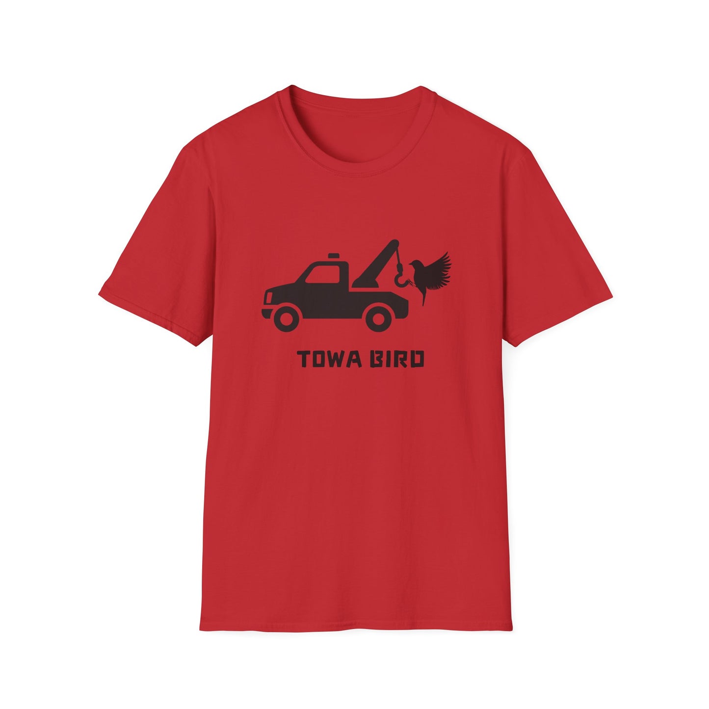 American Hero Tow A Bird - Unisex Softstyle T-Shirt