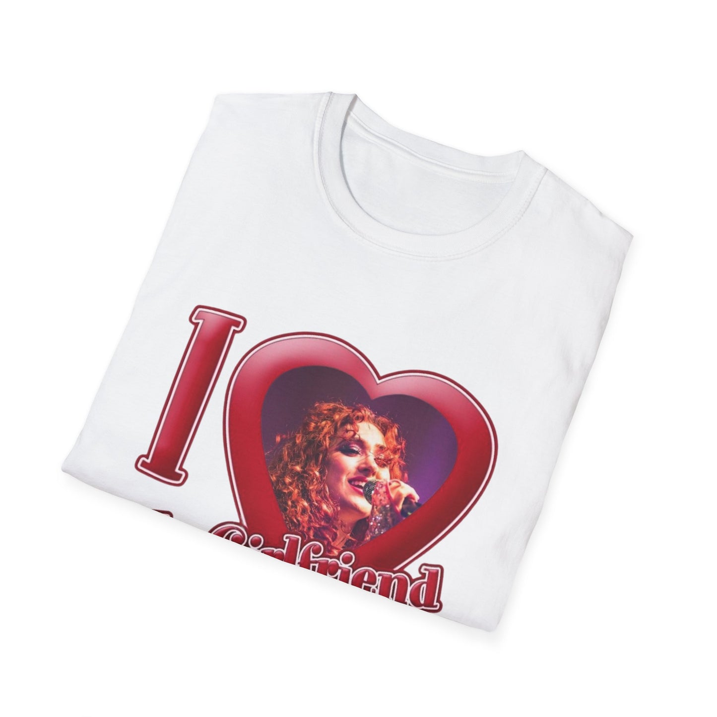 I heart my girlfriend Chappell - Unisex Softstyle T-Shirt