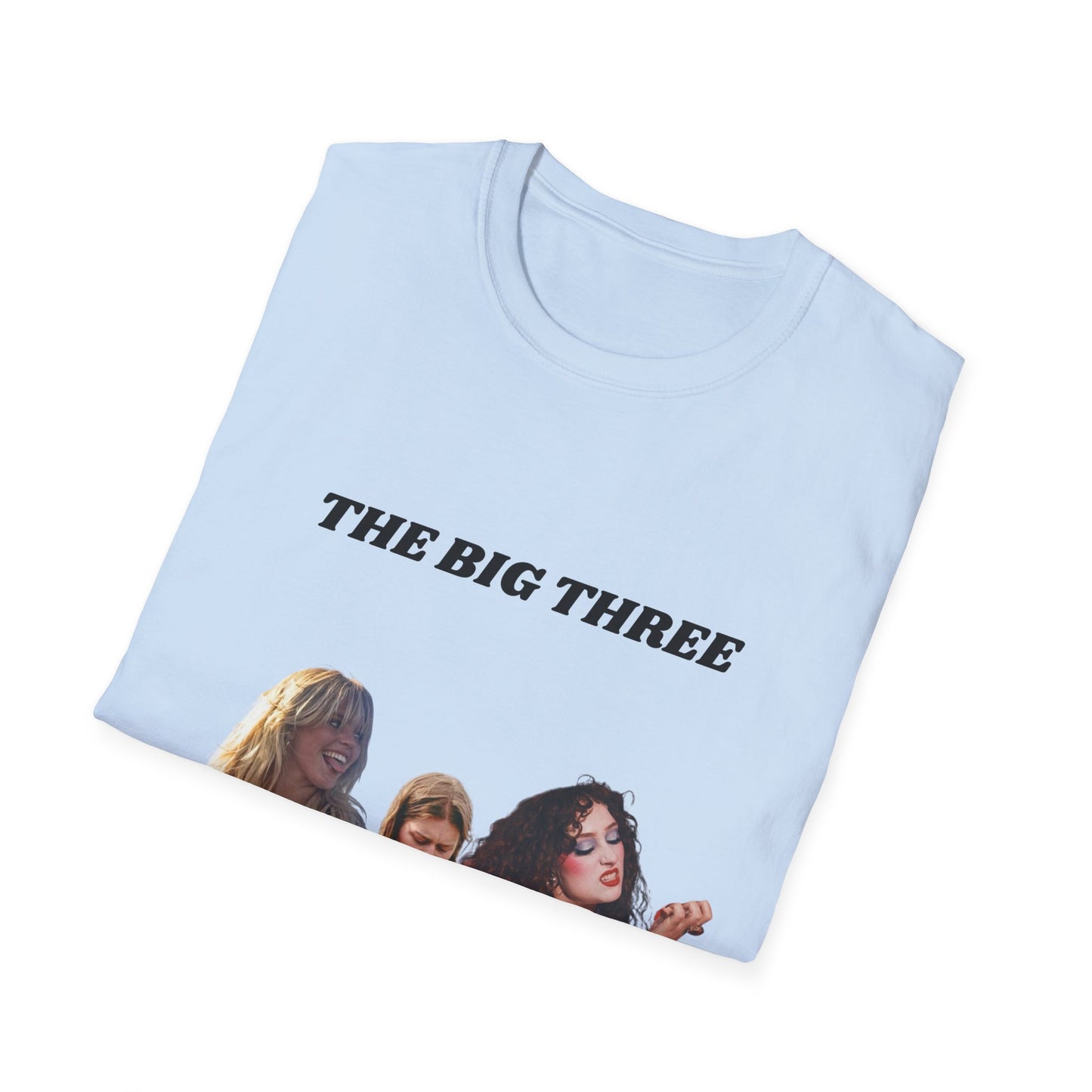 The Big Three Renee, Girl in Red, Chappell - Unisex Softstyle T-Shirt