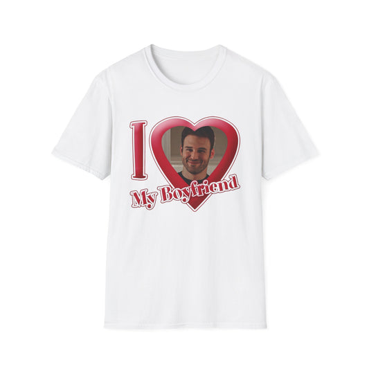 I heart my boyfriend Eddie Diaz Ryan - Unisex Softstyle T-Shirt