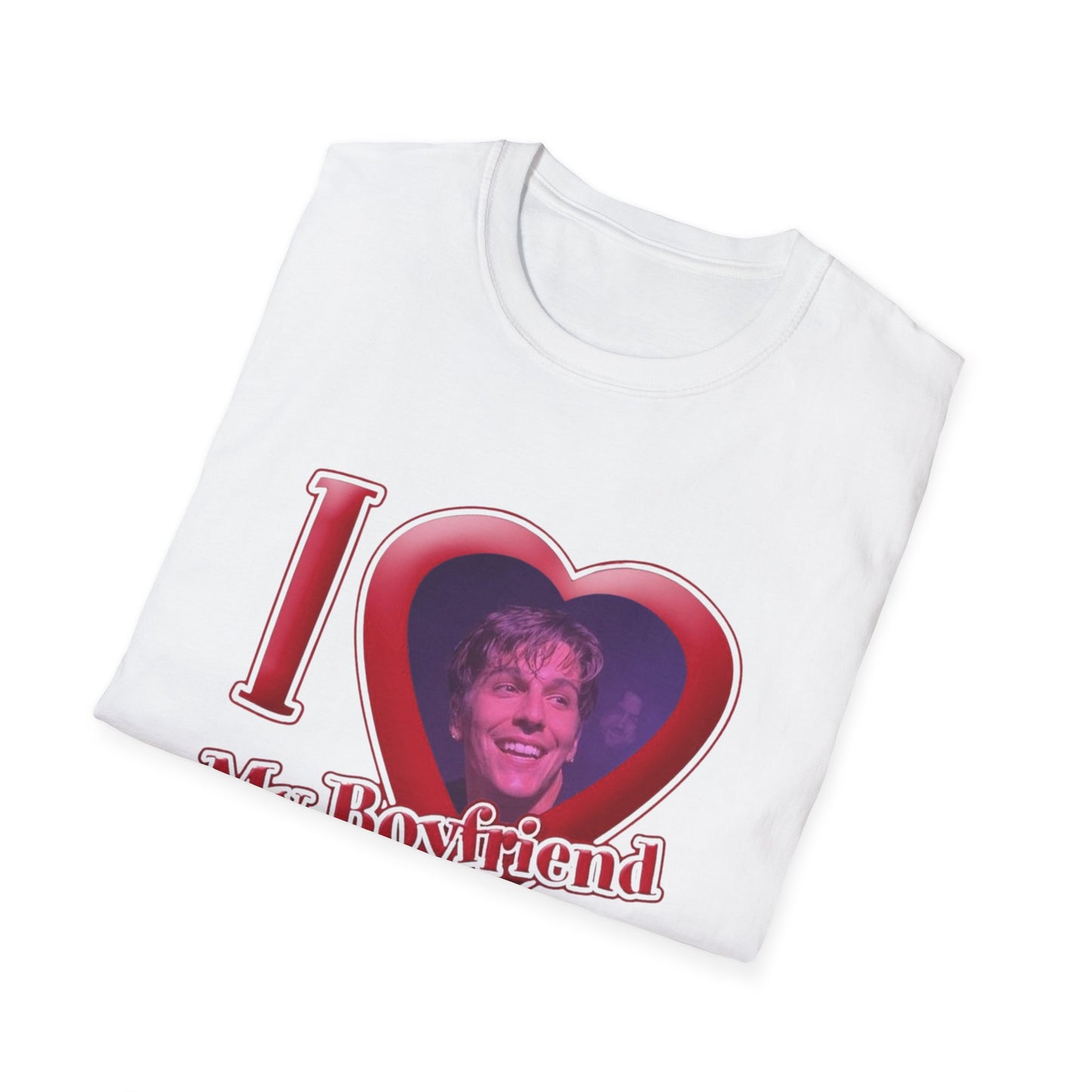 I heart my boyfriend Role Model Tucker - Unisex Softstyle T-Shirt