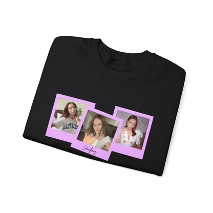 Polaroid Laufey Cute - Unisex Heavy Blend™ Crewneck Sweatshirt