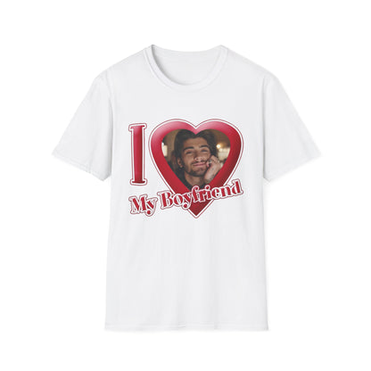 I heart my boyfriend Zayn One direction - Unisex Softstyle T-Shirt