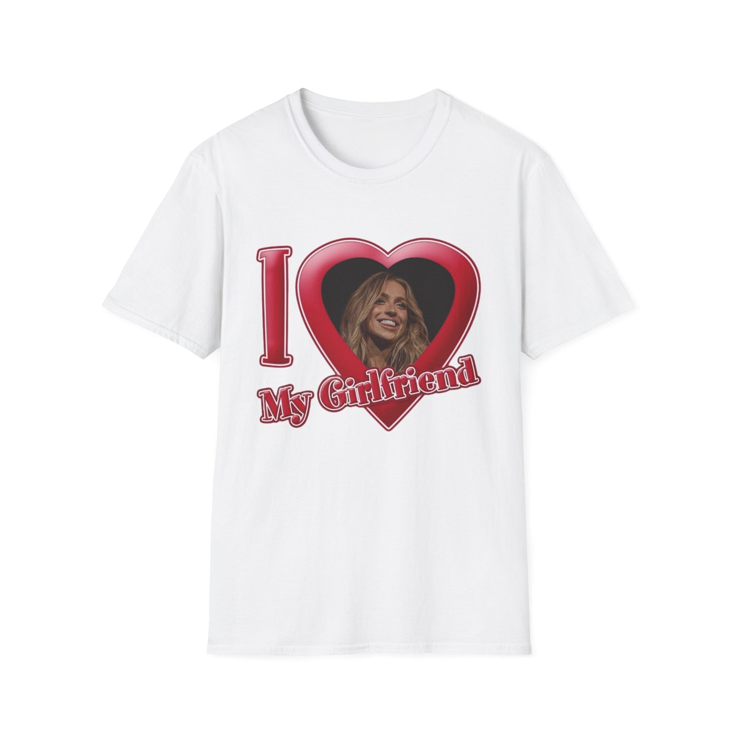 I heart my girlfriend Tate - Unisex Softstyle T-Shirt