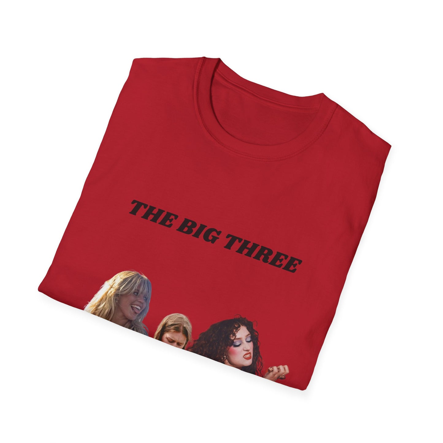 The Big Three Renee, Girl in Red, Chappell - Unisex Softstyle T-Shirt